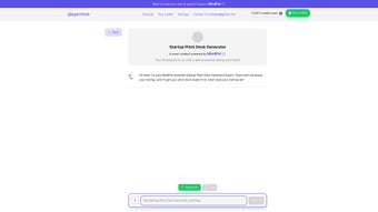 Image 0 for Startup Pitch Deck Genera…
