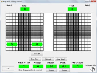 Image 0 for Body Fluid Counting Chamb…