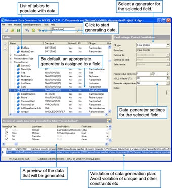 Imagen 0 para Datanamic Data Generator …
