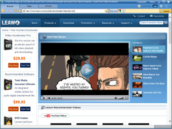 Image 0 for Leawo YouTube Downloader