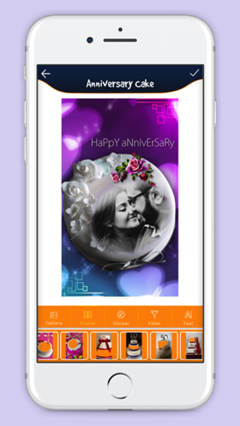 Image 0 for Anniversary Cake With Pho…