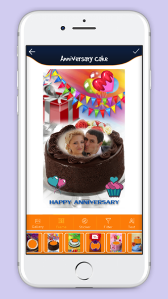 Image 1 for Anniversary Cake With Pho…