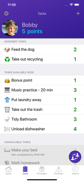 Image 2 for Privilege Points Chore Tr…