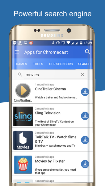 Image 0 for Apps for Chromecast - You…