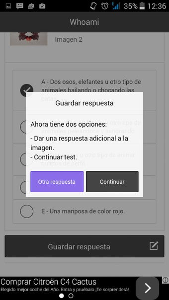 Imagen 1 para Whoami - Personality test