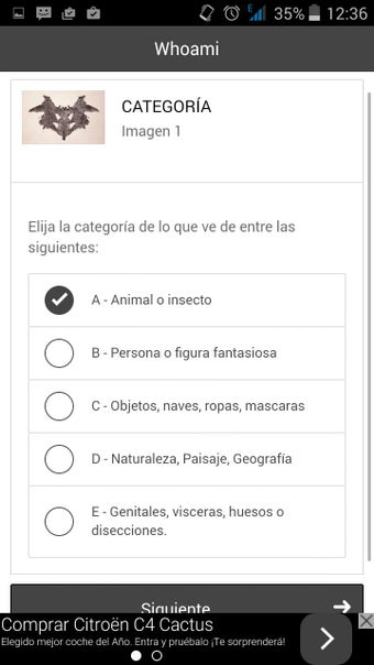 Imagen 3 para Whoami - Personality test