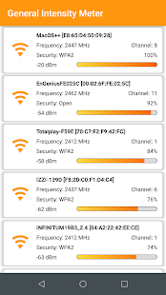 Imagen 1 para WiFi signal strength mete…