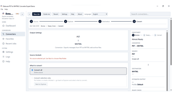 Image 0 for DataVare PST to MHTML Con…