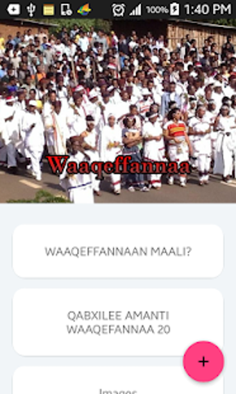 Image 0 for Waaqeffannaa