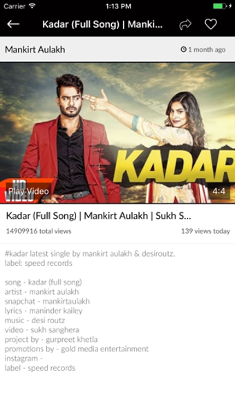 Image 1 for Punjabi Video Songs
