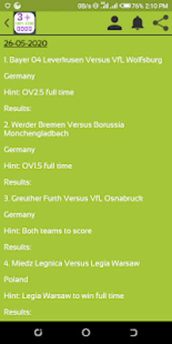 Imagen 1 para 3+ 100% SURE ODDS