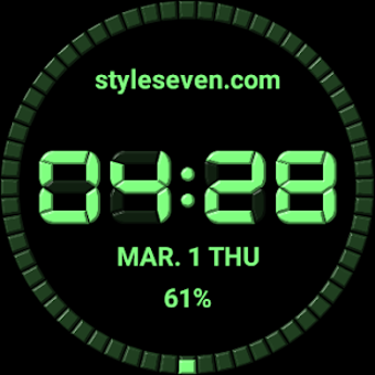 Image 1 for Digital Clock AW2-7