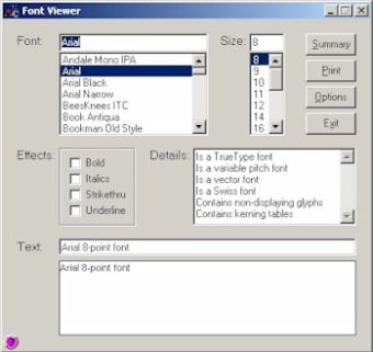 Image 0 for PPP Font Viewer