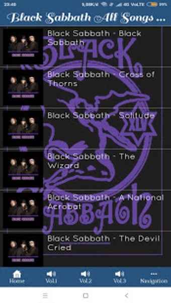 Image 0 for Black Sabbath All Songs M…