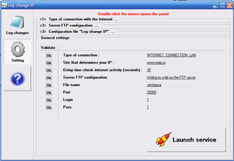 Image 0 for Log Change IP