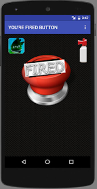 Image 0 for YOU'RE FIRED BUTTON