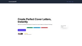 Imagen 0 para Coverletter-gpt