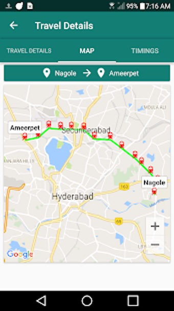 Image 2 for Hyderabad Metro Train App