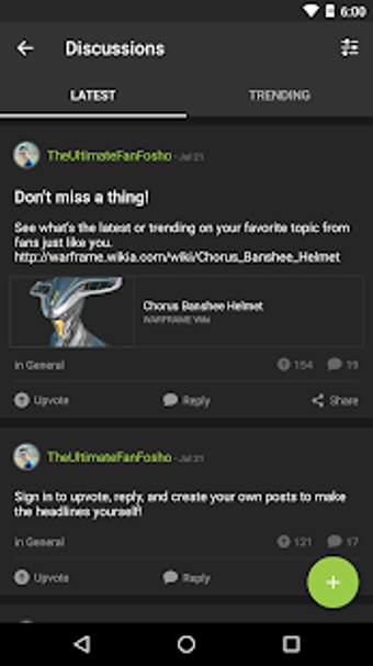 Imagen 1 para FANDOM for: Warframe