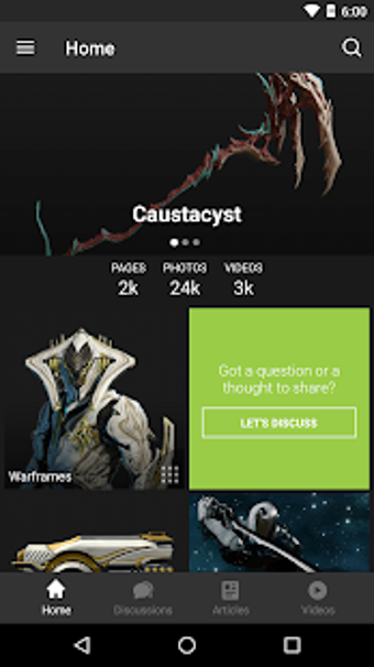 Imagen 2 para FANDOM for: Warframe