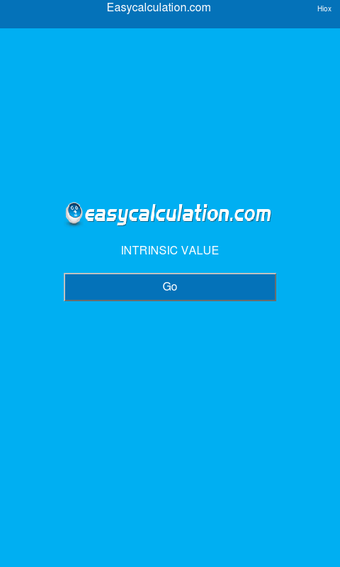 Imagen 2 para Intrinsic Value Calculato…