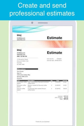 Image 0 for Job estimate maker - Crea…