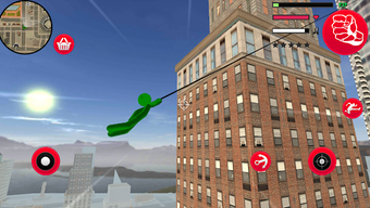 Imagen 1 para Army Men Toy Stickman Rop…