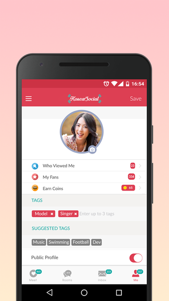 Imagen 3 para Korea Social - Dating Cha…