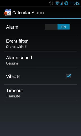 Imagen 1 para Calendar Alarm