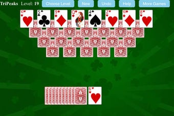 Image 0 for TriPeaks Solitaire Game