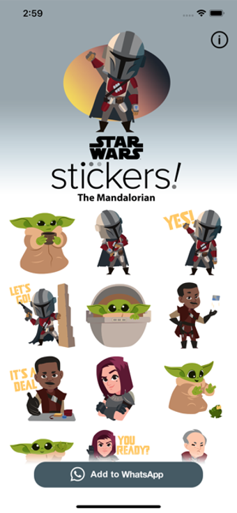 Image 2 for The Mandalorian Stickers