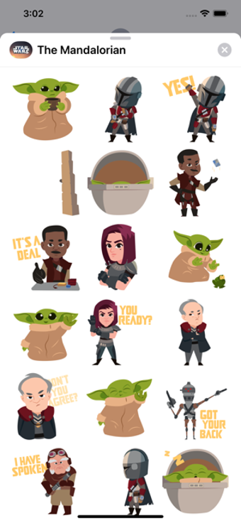 Image 1 for The Mandalorian Stickers