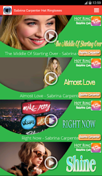 Imagen 3 para Sabrina Carpenter Hot Rin…