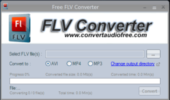 Image 0 for Free FLV to MP3 Converter