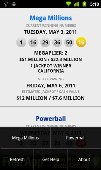 Image 0 for Mega Millions & Powerball