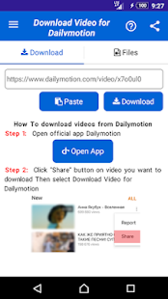 Imagen 2 para Download Video for Dailym…