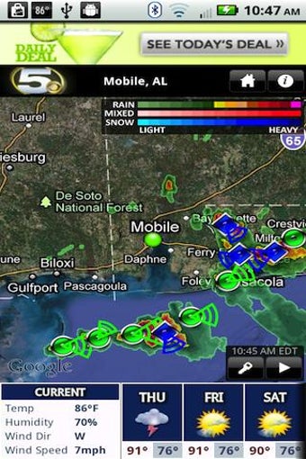 Imagen 1 para WKRG Radar