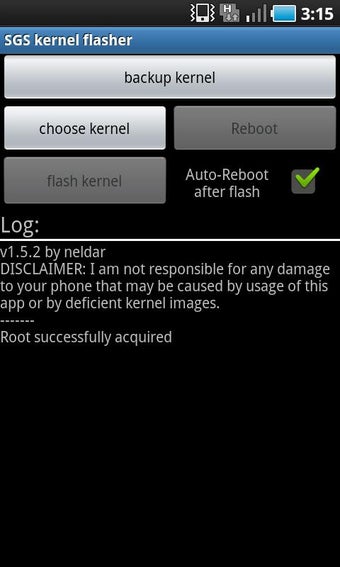 Imagen 1 para SGS Kernel Flasher