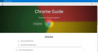 Imagen 0 para Chrome Easy Guide for Win…