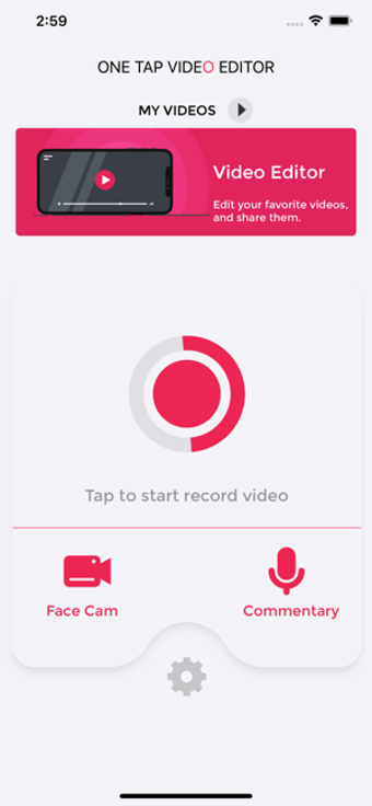 Image 3 for One Tap - Video Editor