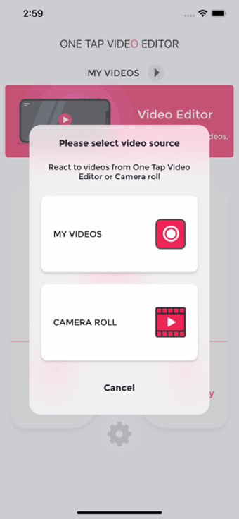Image 1 for One Tap - Video Editor
