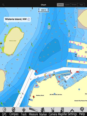 Imagen 0 para Lake Balaton GPS Chart pr…
