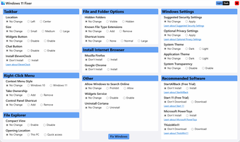Image 0 for Windows 11 Fixer
