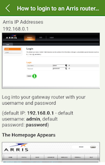 Imagen 1 para 192.168.0.1 Arris Router …