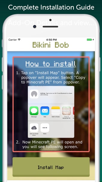 Image 1 for Bikini Bob Map for Minecr…