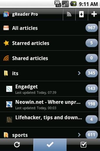 Image 1 for gReader Pro