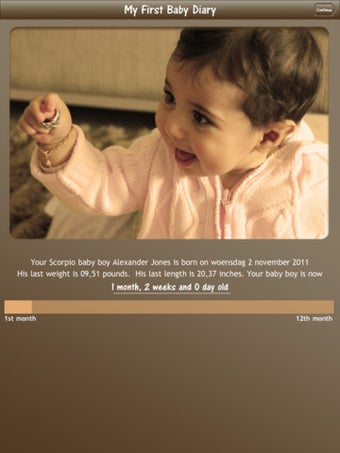 Image 0 for My First Baby Diary - 'fr…