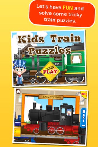Image 0 for Locomotives: Train Puzzle…