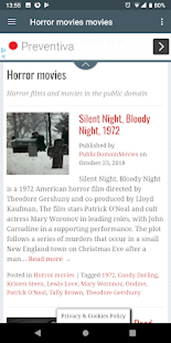 Imagen 1 para Horror Movies Free