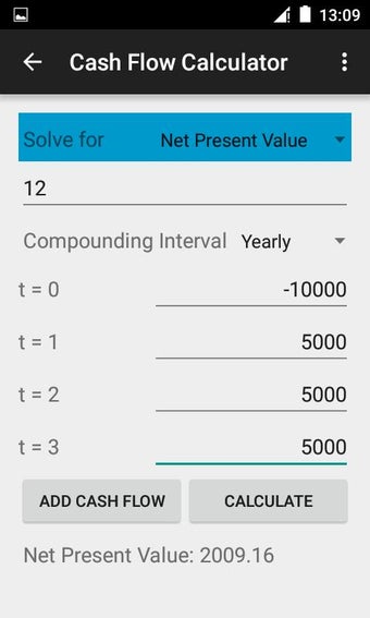 Image 0 for TVM Financial Calculator